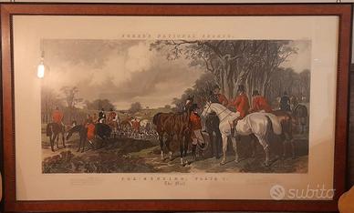 Quadro con stampa inglese