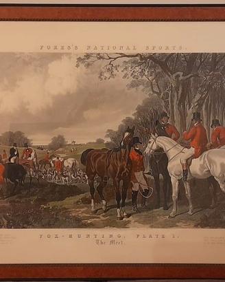 Quadro con stampa inglese