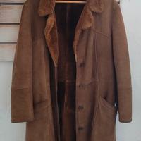 Cappotto antico in vero camoscio