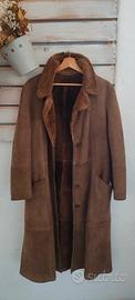 Cappotto antico in vero camoscio