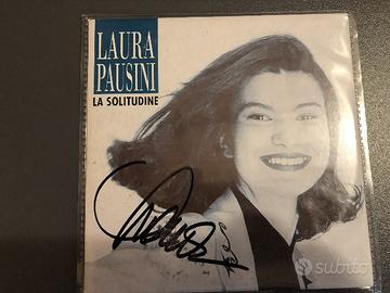 Laura Pausini - Singolo La Solitudine autografato