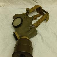 Maschera antigas vintage primi 1900