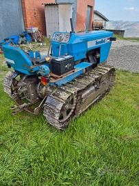 Trattore landini 4000 cl con rimorchio