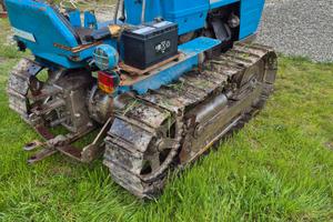 Trattore landini 4000 cl con rimorchio