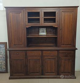 credenza in legno di pioppa