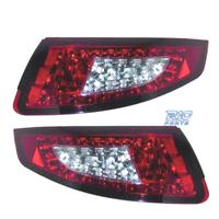 FANALI PORSCHE 997 04-08 LED ROSSO CROMATO