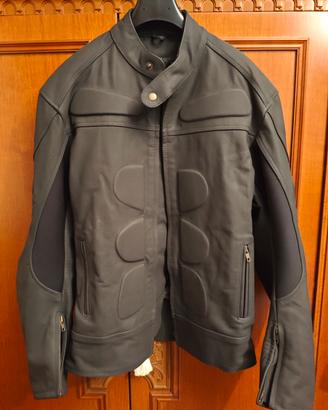 giubbotto in vera pelle moto