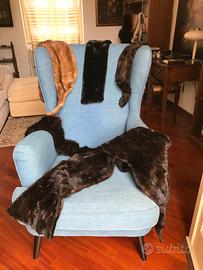 Colli di pelliccia e stola di pelliccia