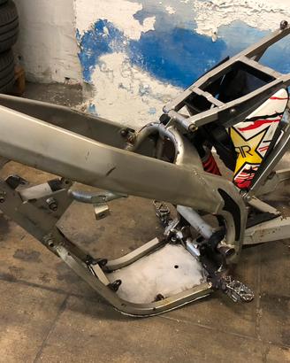Telaio e forcelle Hm Crm Derapage 50 motard