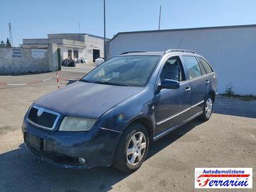 SKODA FABIA 1 COMBI 6Y5 1.4 TDI 75CV Ricambi
