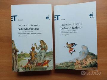 Orlando Furioso di Ariosto Volume 1 e Volume 2