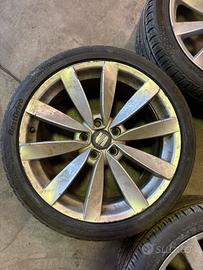 cerchi in lega seat  leon fr 18”
