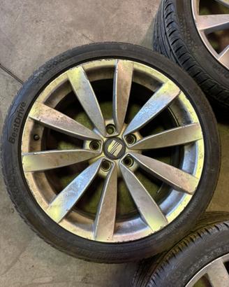 cerchi in lega seat  leon fr 18”