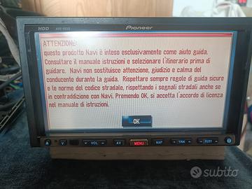 Navigatore Pioneer AVIC-HD3II