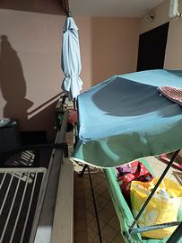 ombrellone giardino più dondolo 