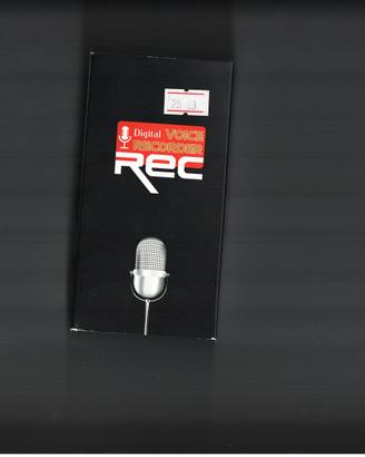 Registratore digitale Voice Recorder 8GB (nuovo)