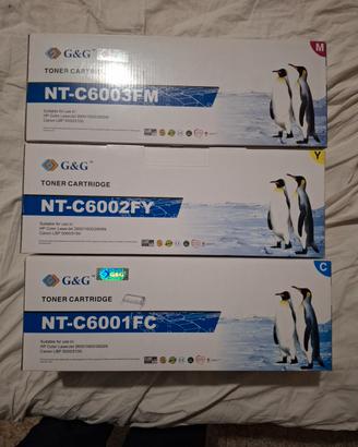 Toner G&G NT-C6003FM NT-C6002FY NT-C6001FC