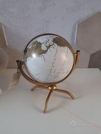 Mappamondo decorativo da tavolo stile vintage