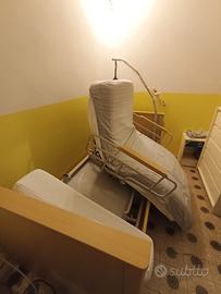 Letto motorizzato rotante