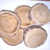 Dischi/rotelle in legno 