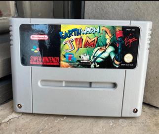 Gioco Nintendo Earthworm Jim