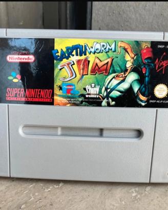 Gioco Nintendo Earthworm Jim