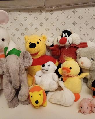 Set peluche assortiti 