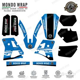 Adesivi compatibili con Yamaha WR 250 1993/94