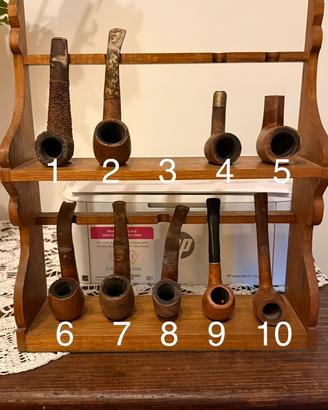 Lotto collezione 27 pipe anni ‘60