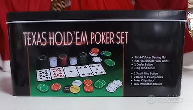 Set Gioco Poker e Fiches 