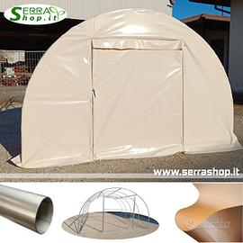 Serra tunnel orto giardino telo PVC box carport
