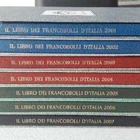 Libro dei francobolli d'Italia dal 2001 al 2007