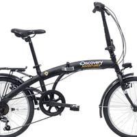 BICICLETTA PIEGHEVOLE DISCOVERY UNISEX NERO OPACO