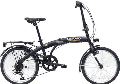 BICICLETTA PIEGHEVOLE DISCOVERY UNISEX NERO OPACO