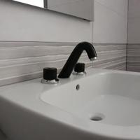 Rubinetteria nero/cromo