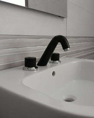 Rubinetteria nero/cromo