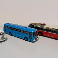 MODELLINI AUTOBUS - LOTTO 3 PEZZI