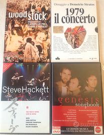 Dvd Genesis-E. John-Bob Marley-Who-Woodstock-ecc.