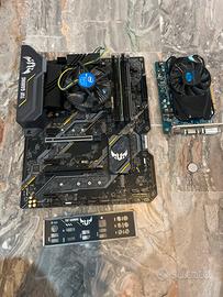 Componenti pc i3 10100F + 16Gb RAM + ASUS TUF B460