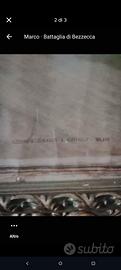 Stampa oleografica Battaglia di Bezzecca 