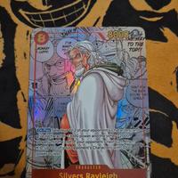 One piece silver rayleigh
