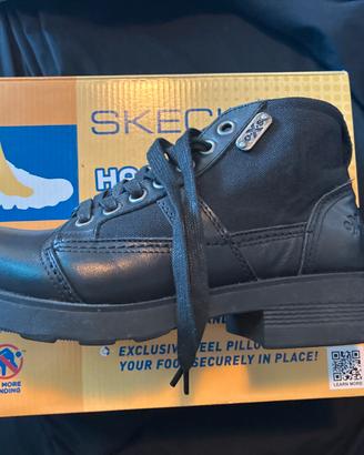 Stivali OXS originali in pelle e canvas numero 39