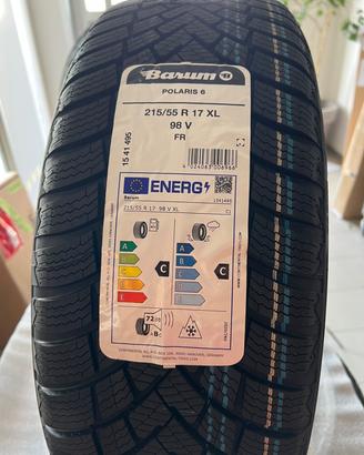 Gomme invernali Barum polaris 6 con cerchi in lega