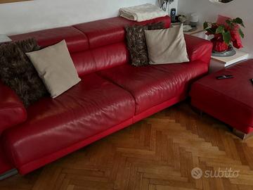divano Calia rosso