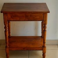 tavolino vecchio piano girevole