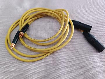 cavo HiFi Van Damme 1.5 mt - RCA /  XLR