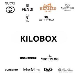 Stock vestiti abbigliamento firmato luxury al kg