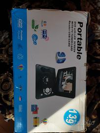 DVD portatile con TV e giochi