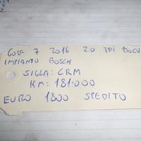 Motore golf 7 2.0 tdi tipo crm