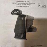 Porta pacchi Farad Toyota Verso Corolla Subaru